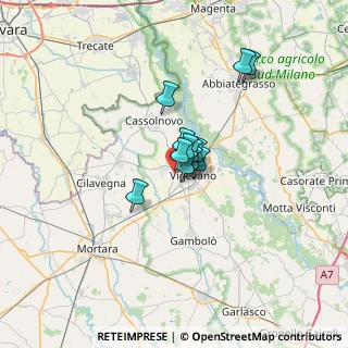 Mappa Via dei Frassini, 27029 Vigevano PV, Italia (3.59667)