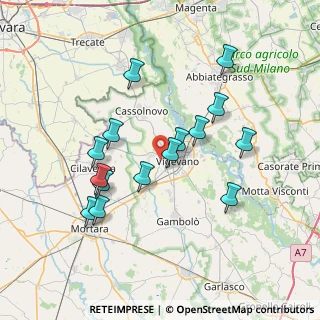 Mappa Via dei Frassini, 27029 Vigevano PV, Italia (6.97533)