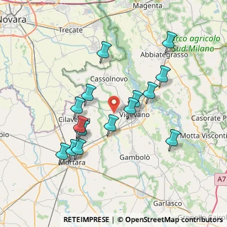 Mappa Str. Cascina di Sopra, 27029 Vigevano PV, Italia (7.09667)