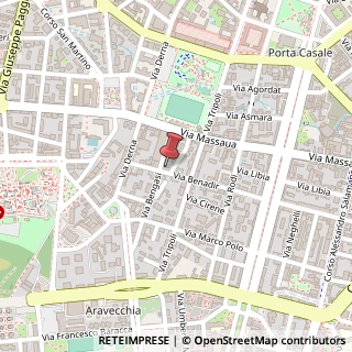 Mappa Via Benadir, 15, 13100 Vercelli, Vercelli (Piemonte)