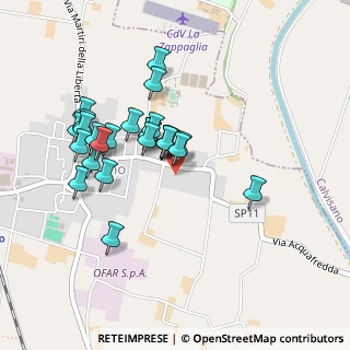 Mappa Via Acquafredda, 25010 Visano BS, Italia (0.40038)