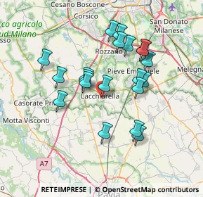 Mappa SP 105, 20084 Lacchiarella MI (6.496)