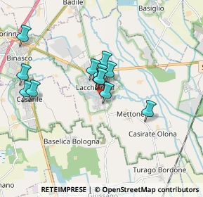 Mappa SP 105, 20084 Lacchiarella MI (1.52917)