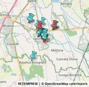 Mappa SP 105, 20084 Lacchiarella MI (1.014)