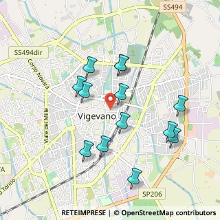 Mappa Via XXVI Aprile, 27029 Vigevano PV, Italia (0.90615)