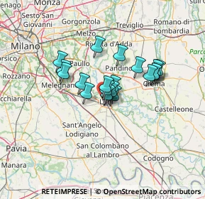 Mappa Via Marco Polo, 26900 Lodi LO, Italia (9.034)