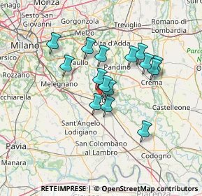 Mappa Via Marco Polo, 26900 Lodi LO, Italia (11.02667)