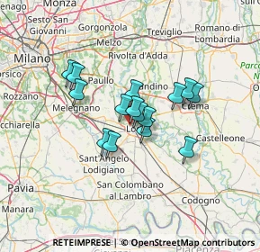 Mappa Via Marco Polo, 26900 Lodi LO, Italia (9.34733)