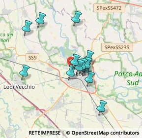 Mappa Via Marco Polo, 26900 Lodi LO, Italia (2.99769)