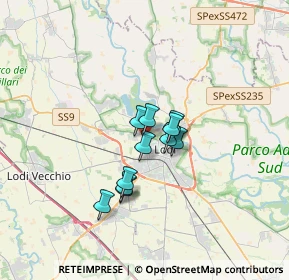Mappa Via Marco Polo, 26900 Lodi LO, Italia (2.13727)