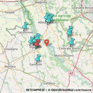 Mappa 8W96+9C, 27029 Vigevano PV, Italia (6.83133)