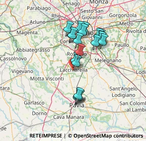 Mappa Via Spinelli, 20084 Lacchiarella MI, Italia (12.0515)