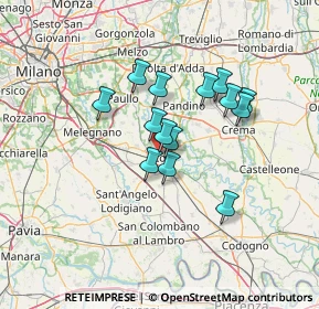 Mappa Via Alessandro Ciseri, 26900 Lodi LO, Italia (10.30214)