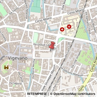 Mappa Via XXVI Aprile, 25, 27029 Vigevano, Pavia (Lombardia)