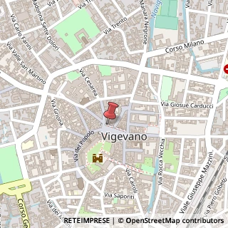 Mappa Piazza Ducale, 36, 27029 Vigevano, Pavia (Lombardia)