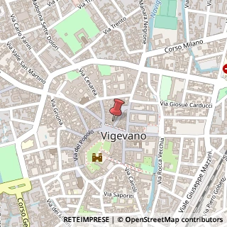 Mappa Piazza Ducale, 39, 27029 Vigevano, Pavia (Lombardia)