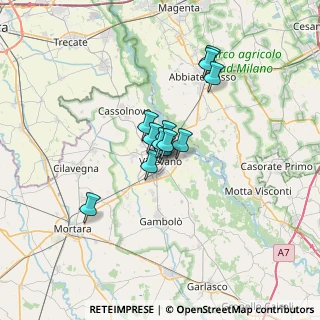 Mappa Via S. Croce, 27029 Vigevano PV, Italia (4.185)