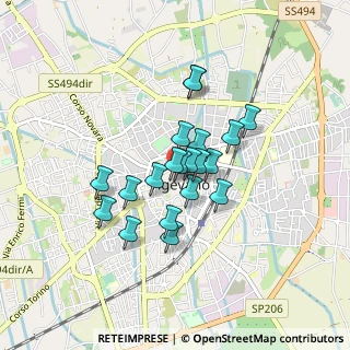 Mappa Piazza Martiri della Liberazione, 27029 Vigevano PV, Italia (0.6175)