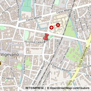 Mappa Viale Leonardo Da Vinci, 6, 27029 Vigevano, Pavia (Lombardia)
