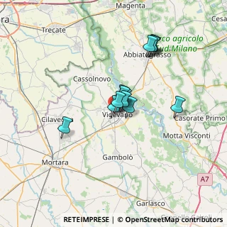 Mappa Via Gian Giacomo Trivulzio, 27029 Vigevano PV, Italia (5.02308)