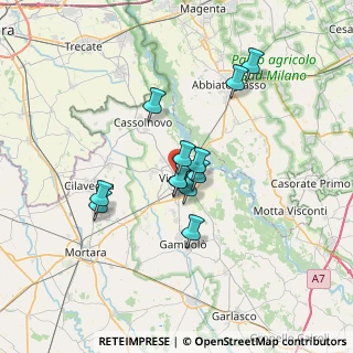 Mappa Via Gian Giacomo Trivulzio, 27029 Vigevano PV, Italia (5.23167)
