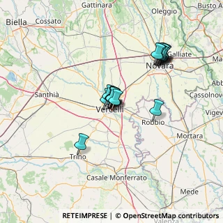 Mappa Corso Bormida, 13100 Vercelli VC, Italia (11.0815)