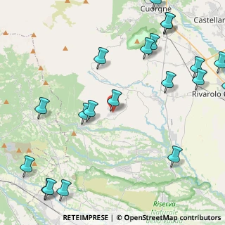 Mappa Via Repubblica, 10070 Levone TO, Italia (6.035)