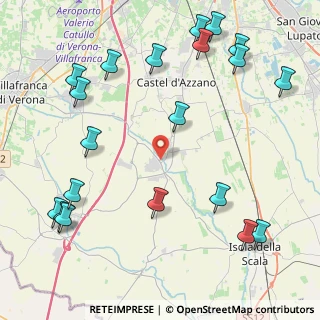 Mappa Via Risorta, 37068 Vigasio VR, Italia (5.6065)