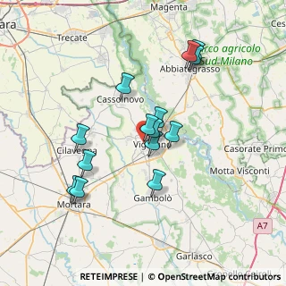 Mappa Via Milazzo, 27029 Vigevano PV, Italia (6.44929)