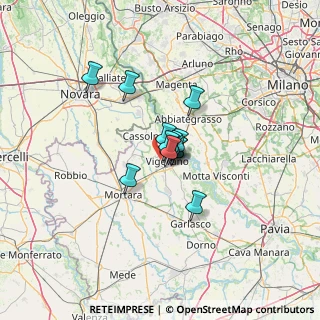 Mappa Via Vallere, 27029 Vigevano PV, Italia (6.79615)