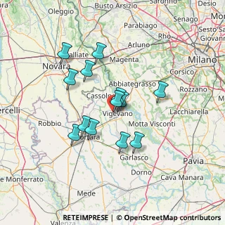 Mappa Via Capua, 27029 Vigevano PV, Italia (11.45769)