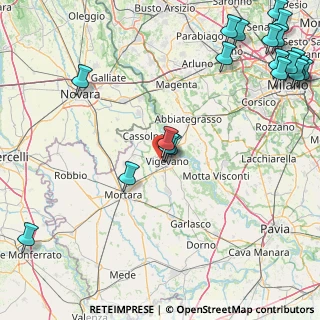 Mappa Via Capua, 27029 Vigevano PV, Italia (25.5265)