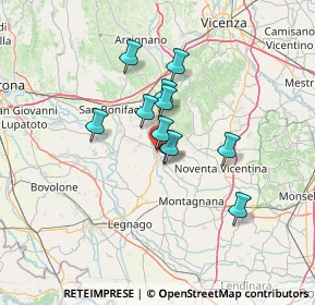 Mappa Via S. Michele, 37044 Cologna Veneta VR, Italia (9.45)