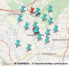 Mappa Via S. Michele, 37044 Cologna Veneta VR, Italia (6.511)