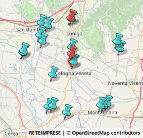 Mappa Via S. Michele, 37044 Cologna Veneta VR, Italia (8.895)
