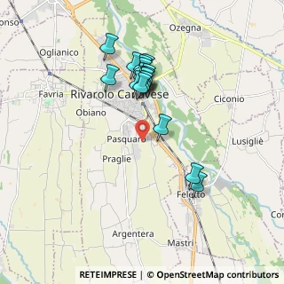Mappa Via Bicocca, 10086 Rivarolo Canavese TO, Italia (1.64059)