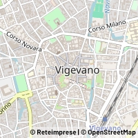 Kaart Vigevano