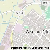 Hartă Casorate Primo