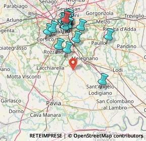 Mappa Via San Quirico, 27015 Landriano PV, Italia (16.3335)