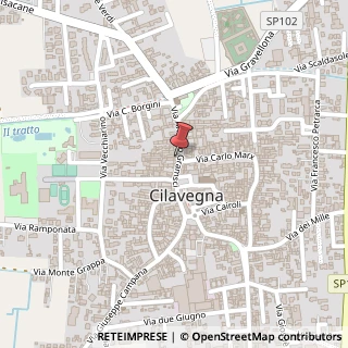 Mappa Via Antonio Gramsci, 27, 27024 Cilavegna, Pavia (Lombardia)