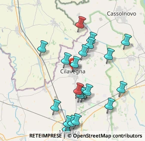 Mappa Via Gramsci, 27024 Cilavegna PV, Italia (4.13)