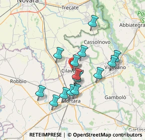 Mappa Via Gramsci, 27024 Cilavegna PV, Italia (6.06643)