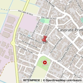 Mappa Via Battisti,  39, 56021 Casorate Primo, Pavia (Lombardia)