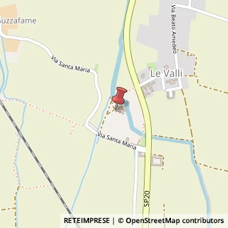 Mappa Valli Via S. Maria, 2/le, 26012 Castelleone, Cremona (Lombardia)