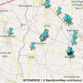 Mappa SP 35, 35020 Polverara PD, Italia (2.557)