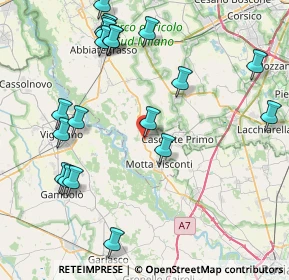 Mappa Via Pietro Nenni, 20080 Besate MI, Italia (9.657)