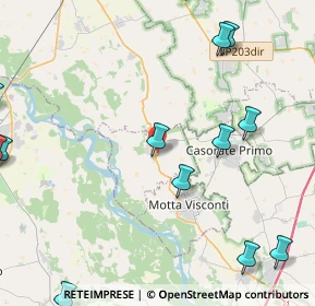 Mappa Via Pietro Nenni, 20080 Besate MI, Italia (7.00368)