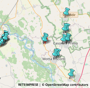 Mappa Via Pietro Nenni, 20080 Besate MI, Italia (5.2015)