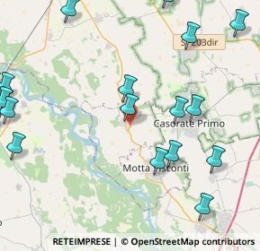 Mappa Via Pietro Nenni, 20080 Besate MI, Italia (6.0115)