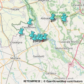 Mappa Via Cusago, 27029 Vigevano PV, Italia (6.39455)